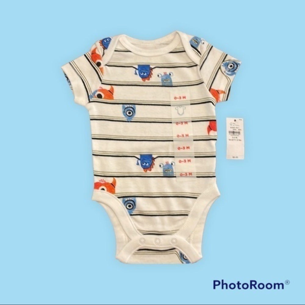 Monster bodysuit 100% cotton- 126